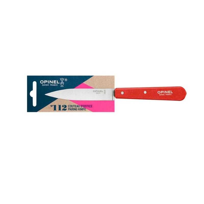 Couteau d'office N°112 rouge