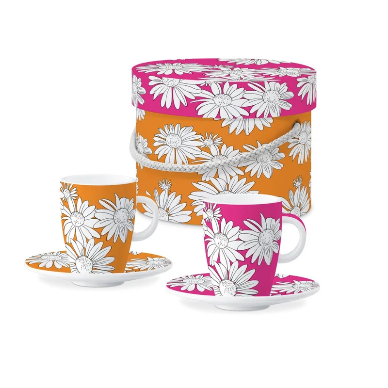 Coffret 2 Tasses Espresso "Peggy"