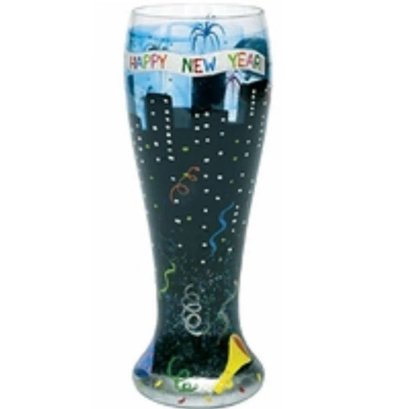 New Years Pilsner Glass by Lolita®