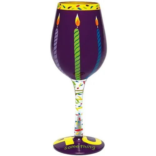 40 Something Wine Glass by Lolita®