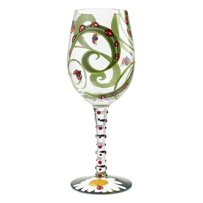Ladybug Wine Glass by Lolita®