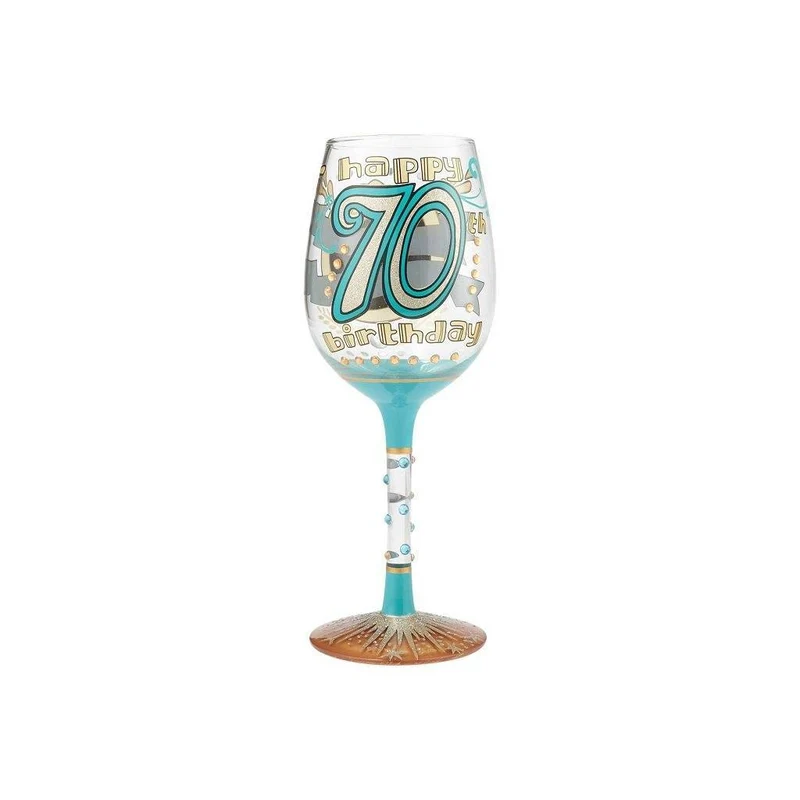 70th Birthday Wine Glass by Lolita®