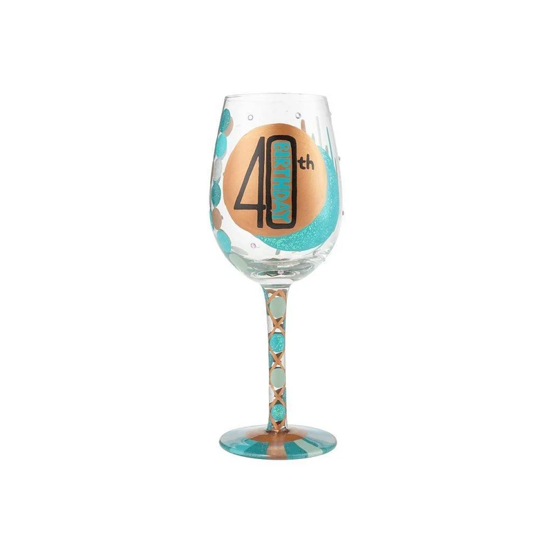 40th Birthday Wine Glass by Lolita®