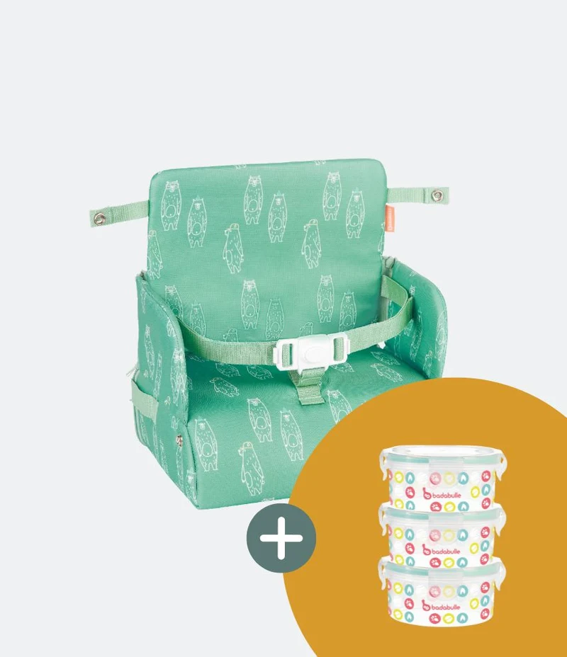 Réhausseur de chaise nomade - 6 à 36 mois