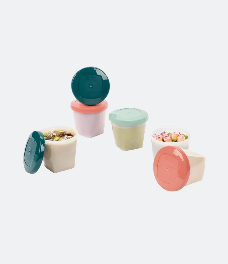 Babybols biosourcés - Pots de conservation bébé