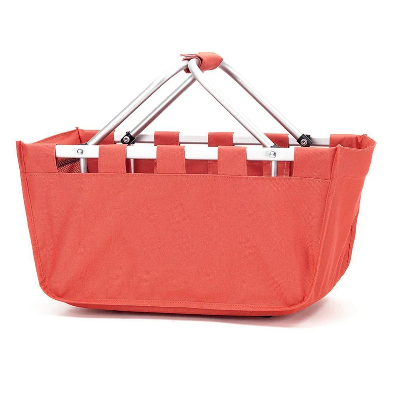 Coral Market Tote - Personalized