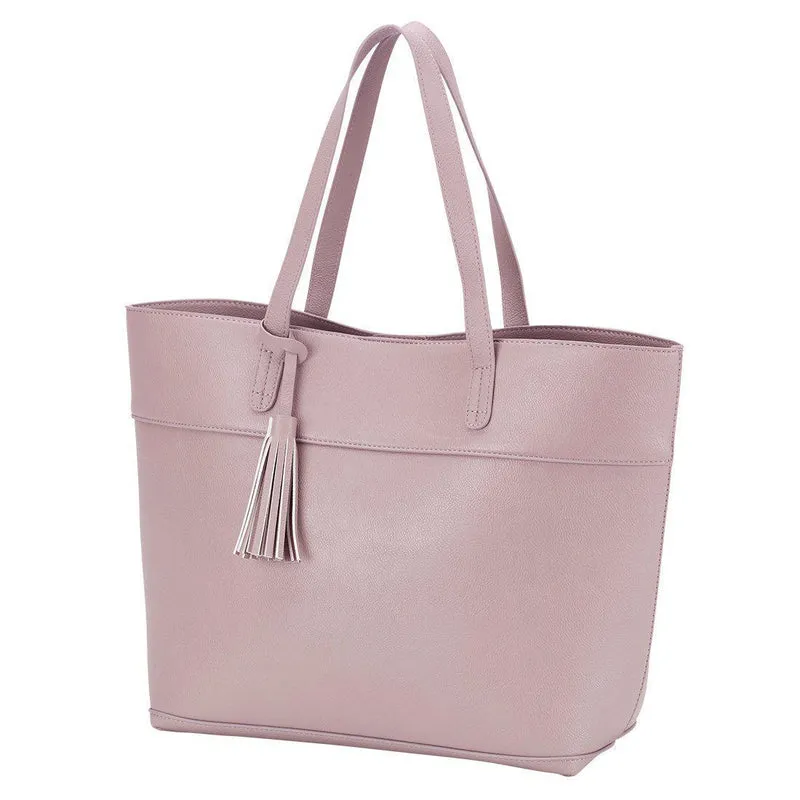 Blush Aubrey Vegan Leather Purse - Personalized