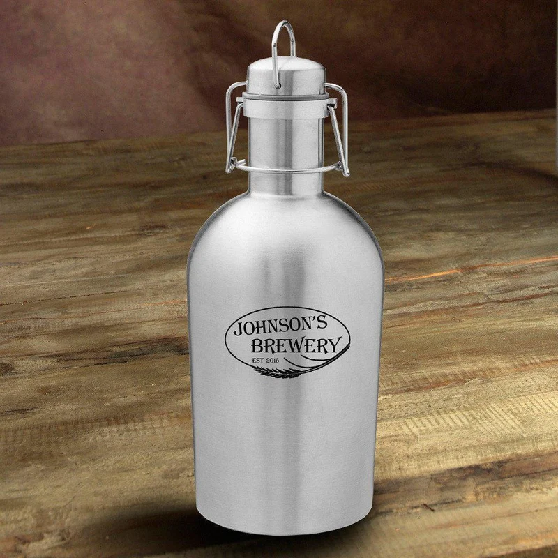 Weizen Personalized Stainless Steel Growler