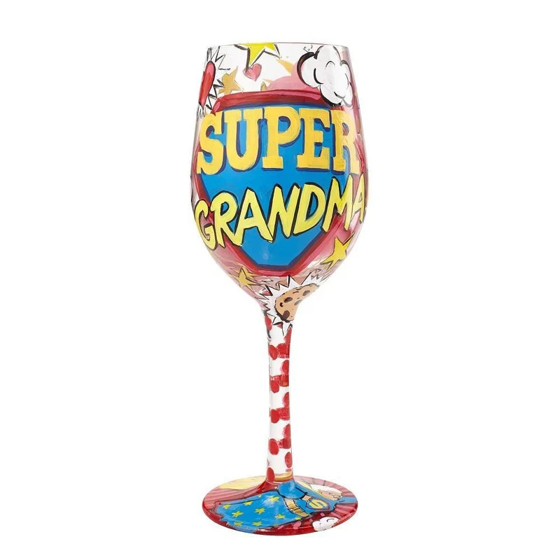 Super Grandma Wine Glass by Lolita®
