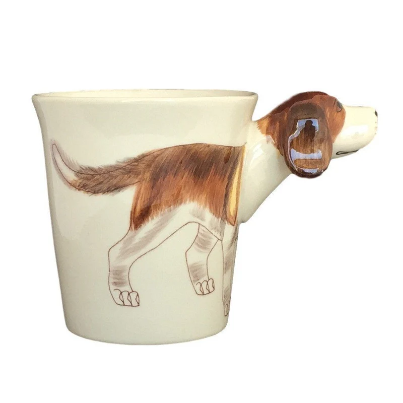 Beagle Hand Painted Coffee Mug
