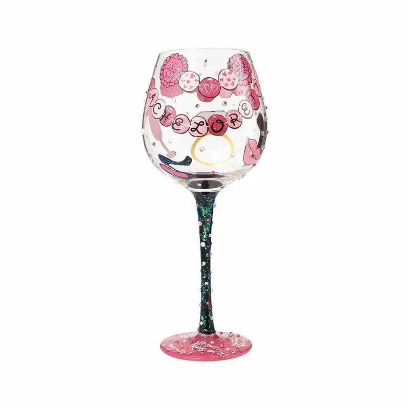 Bachelorette Super Bling Wine Glass by Lolita®