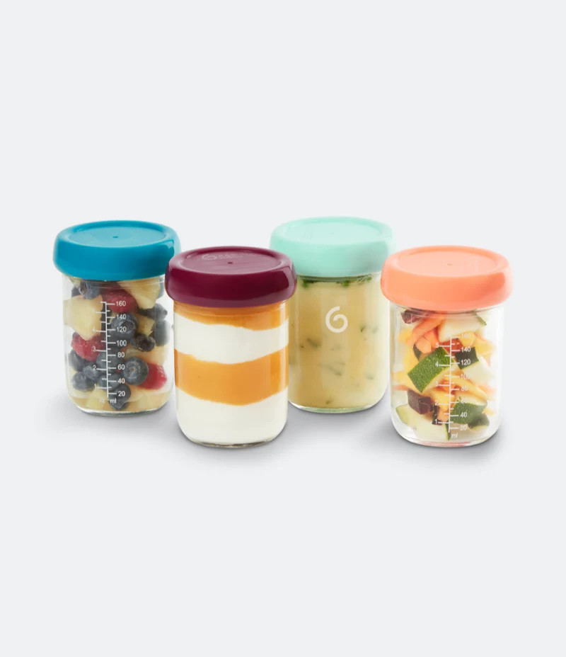 Lot de 4 Babybols en verre