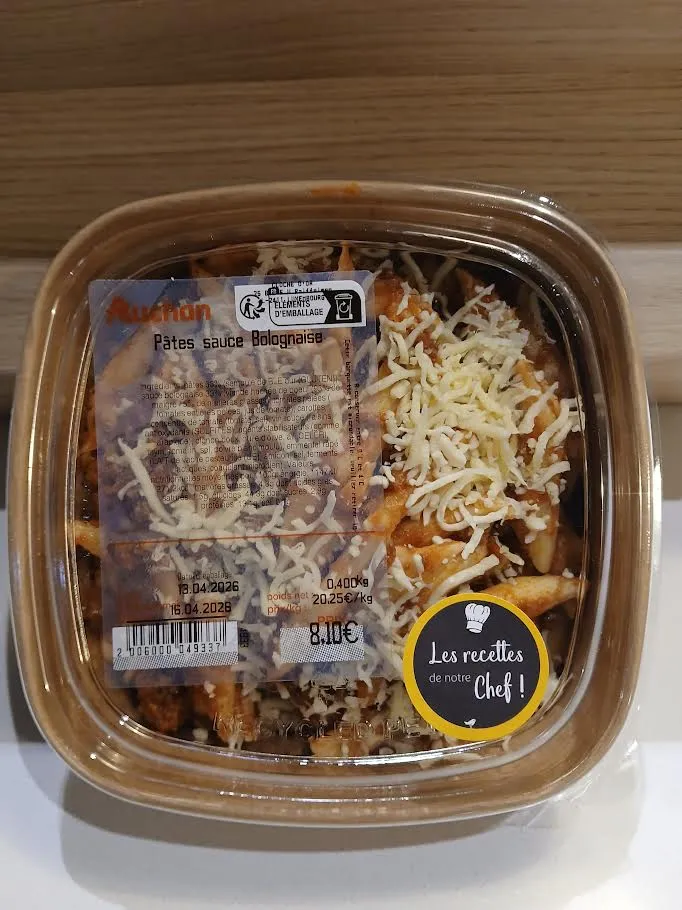 Pâtes fraîches Sauce Bolognaise