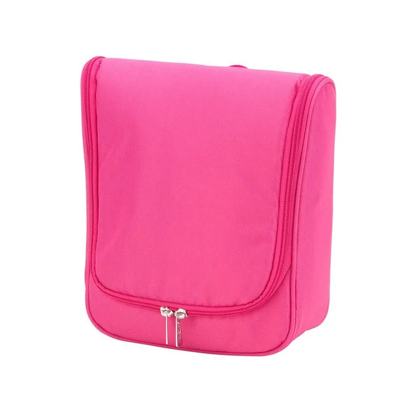 Hot Pink Hanging Travel Case - Personalized