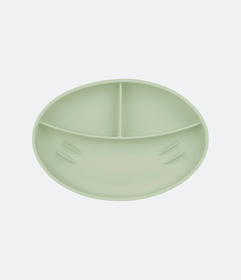 Assiette compartimentée