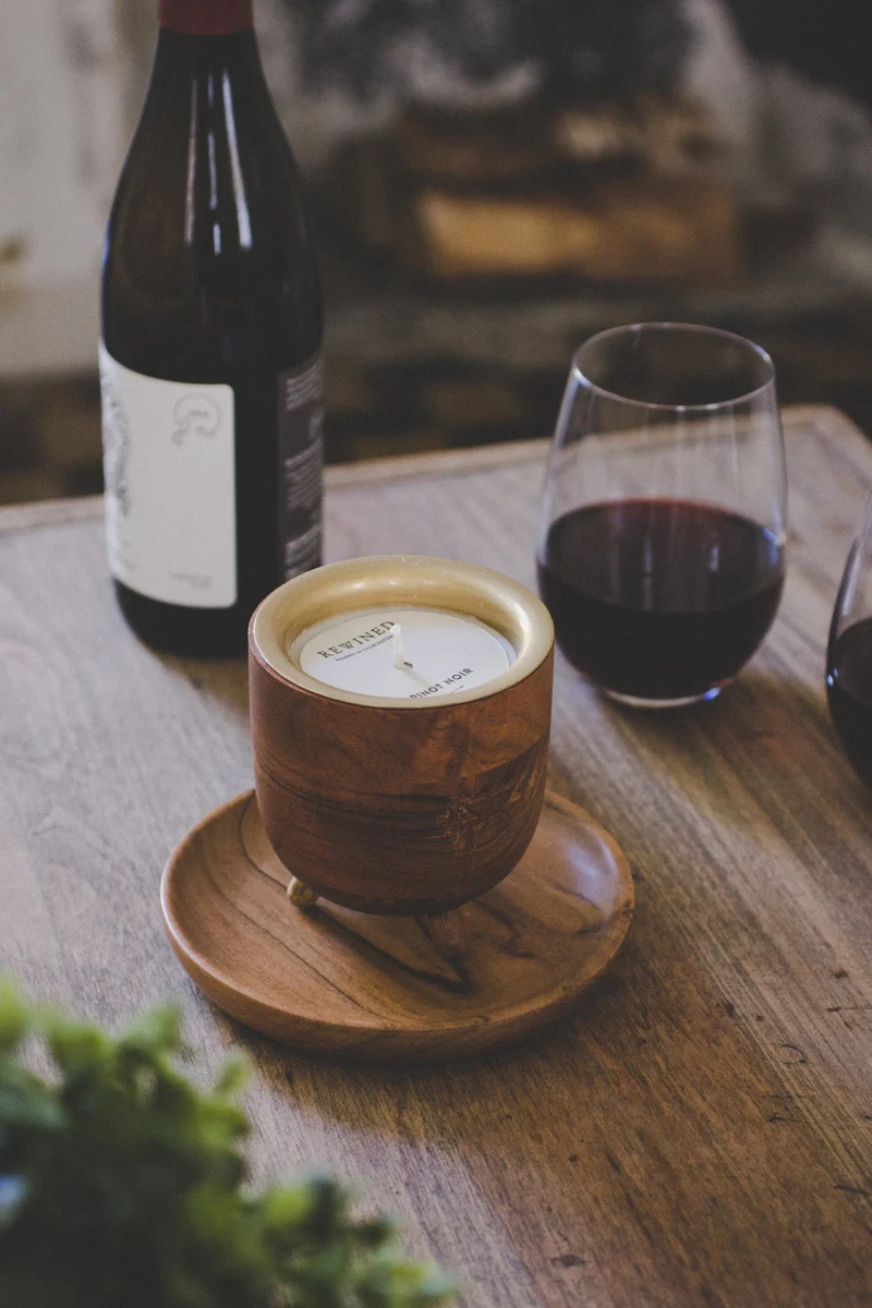 Pinot Noir Scented Barrel Aged Candle