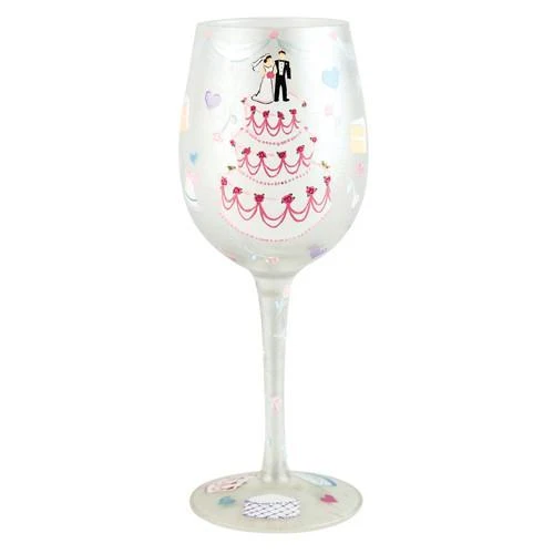 Wedding Cake Wine Glass by Lolita®