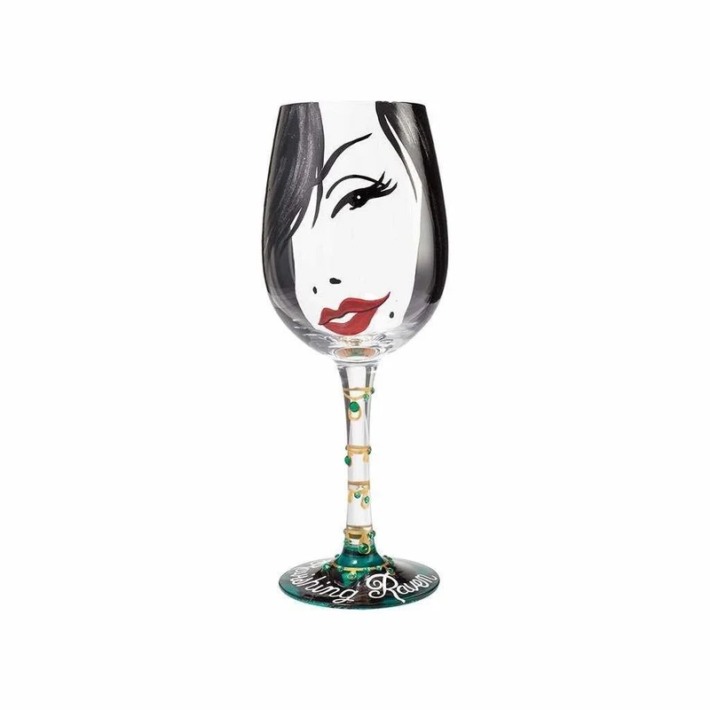 Ravishing Raven Wine Glass by Lolita®