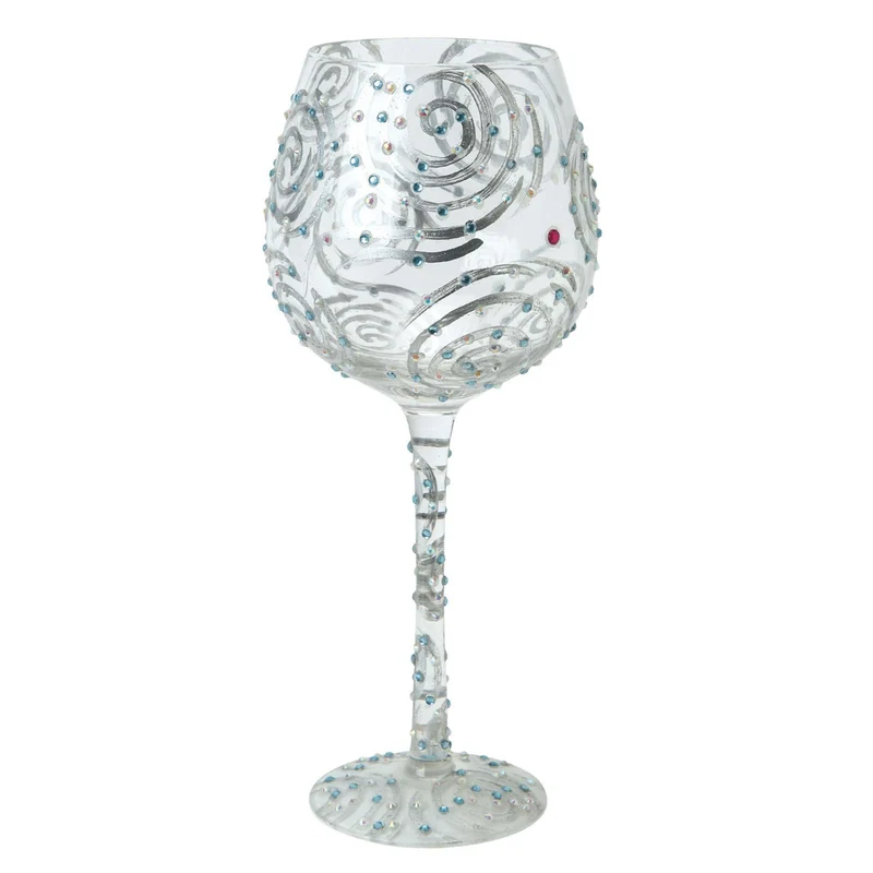 One In A Million Super Bling Wine Glass by Lolita®