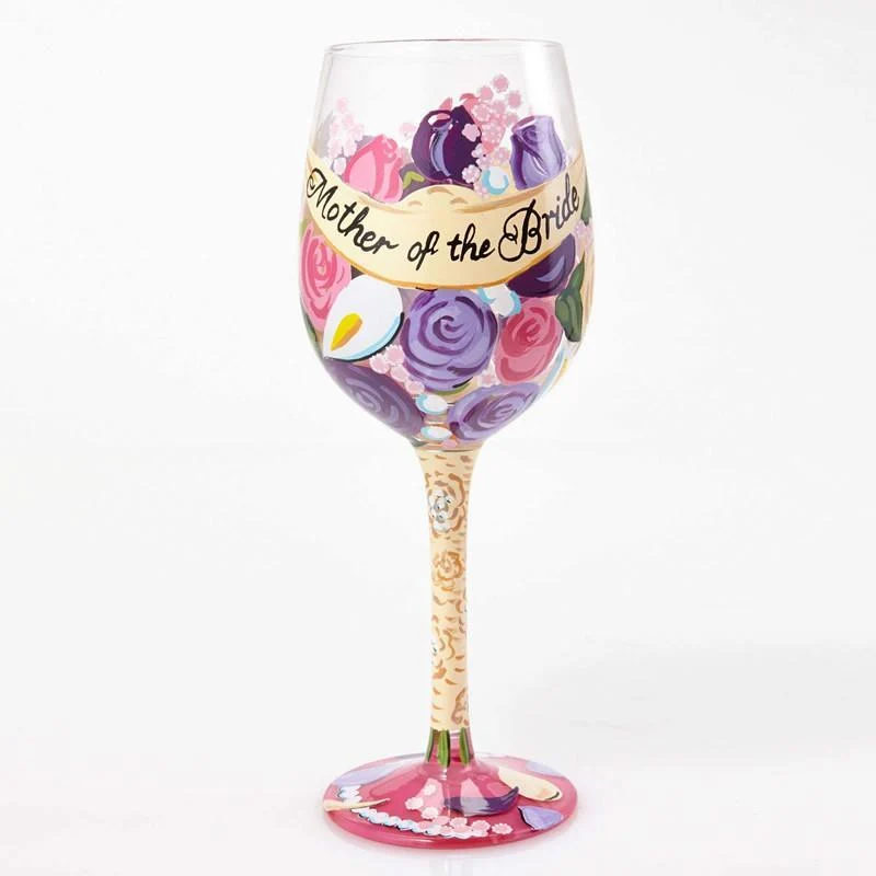 Mother of the Bride Wine Glass by Lolita®