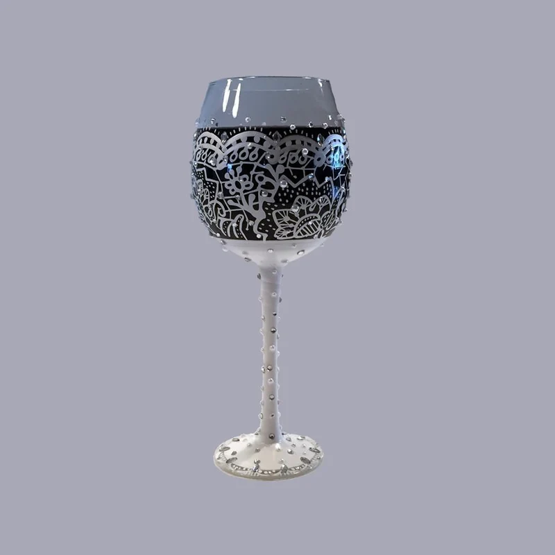 Bling Bride Super Bling Wine Glass by Lolita®