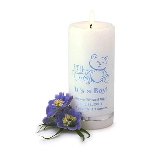 It's a Boy Personalized Candle