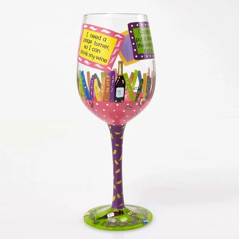 My Book Club Wine Glass by Lolita®