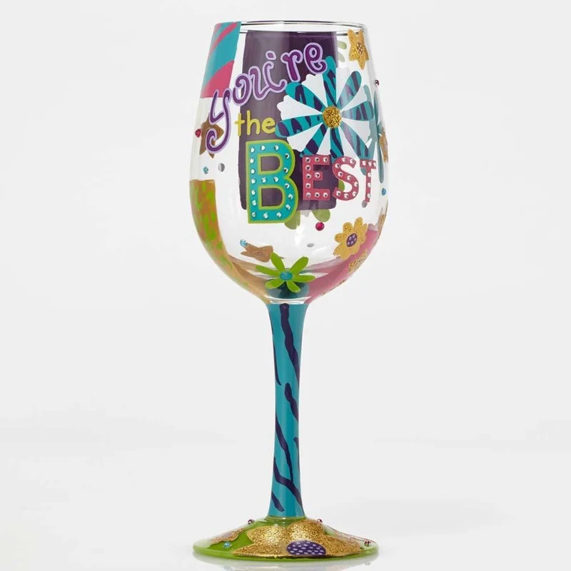 You're the Best Wine Glass by Lolita®