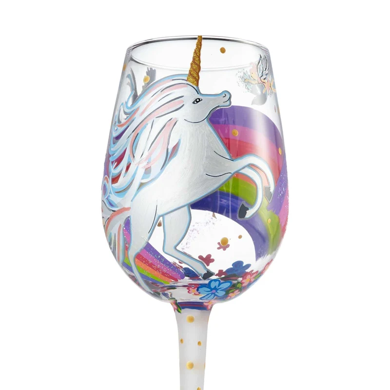 Unicorn Wine Glass by Lolita®
