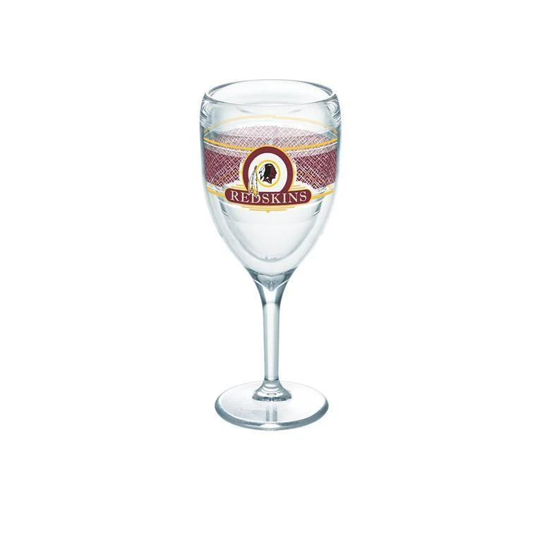 Washington Redskins 9 oz. Tervis Wine Glass - (Set of 2)