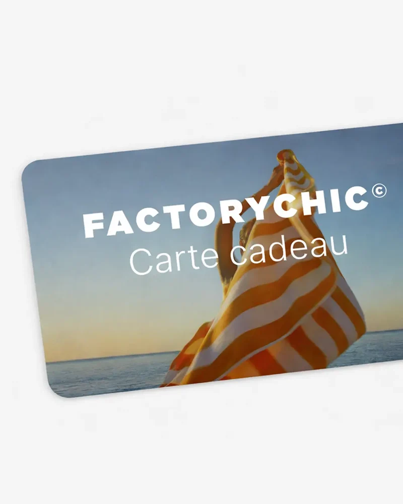 Carte cadeau factorychic.