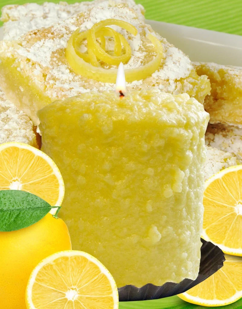 Lemon Bliss Scented Hearth Candle