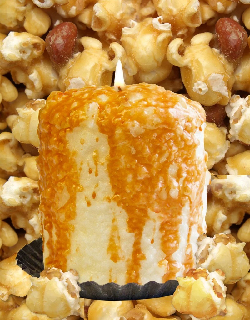 Caramel Corn Scented Hearth Candle