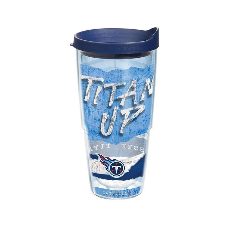 Tennessee Titans Statement 24 oz. Tervis Tumbler with Lid - (Set of 2)