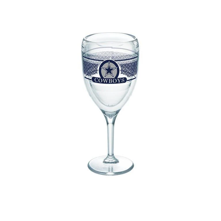 Dallas Cowboys 9 oz. Tervis Wine Glass - (Set of 2)