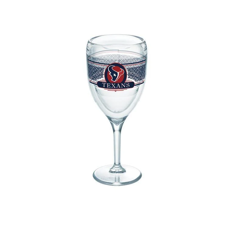 Houston Texans 9 oz. Tervis Wine Glass - (Set of 2)