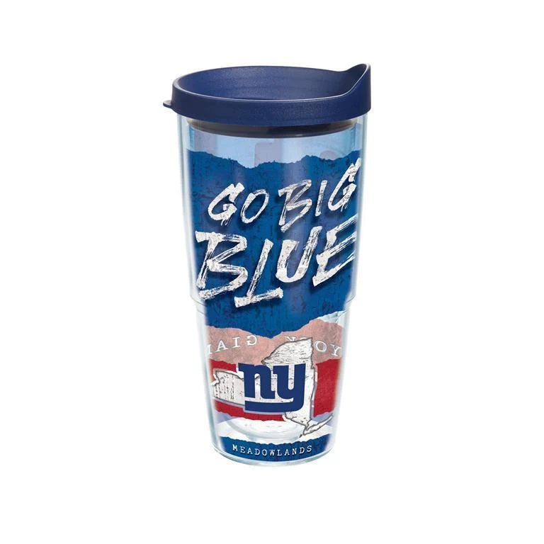 New York Giants Statement 24 oz. Tervis Tumbler with Lid - (Set of 2)