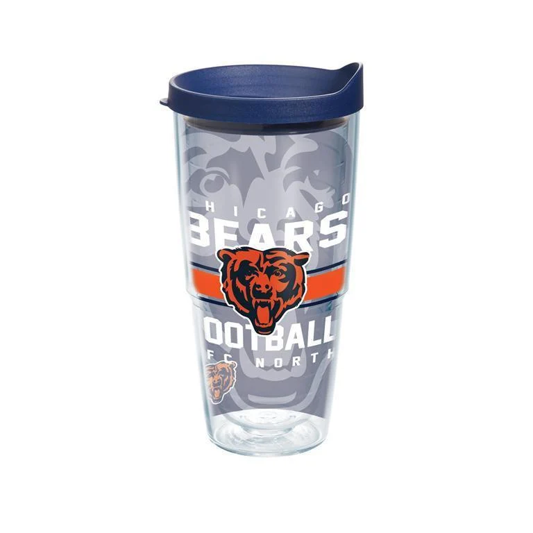 Chicago Bears Gridiron 24 oz. Tervis Tumbler with Lid - (Set of 2)