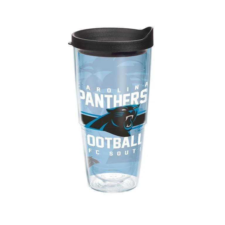 Carolina Panthers Gridiron 24 oz. Tervis Tumbler with Lid - (Set of 2)