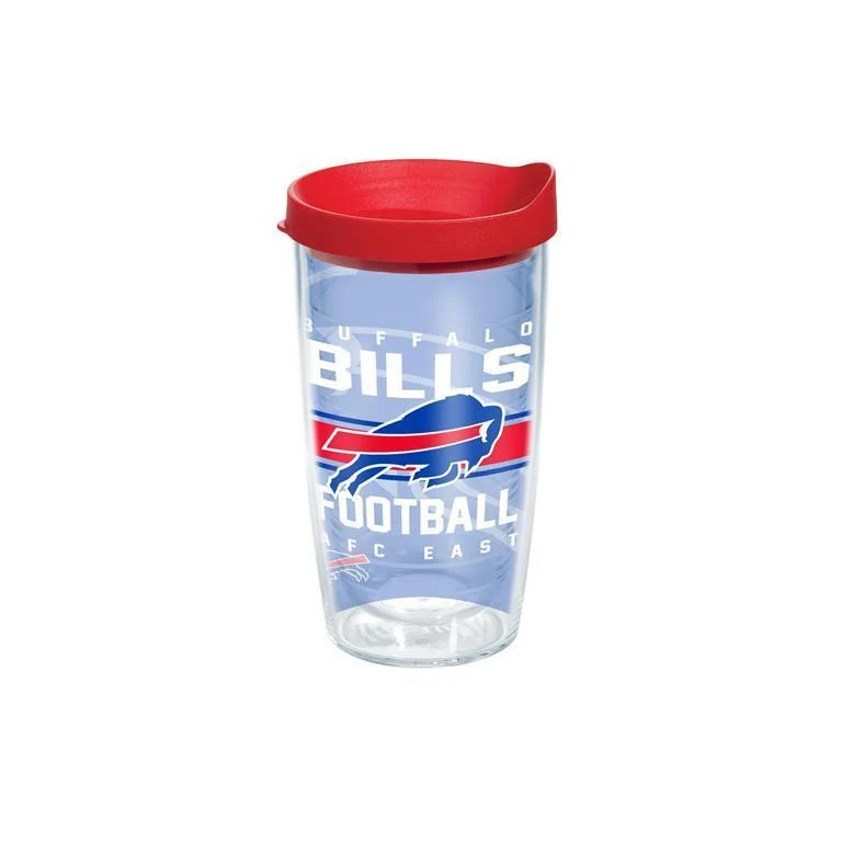 Buffalo Bills Gridiron 16 oz. Tervis Tumbler with Lid - (Set of 2)