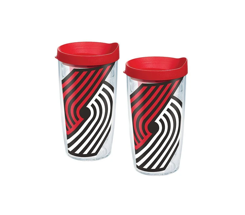 Portland Trail Blazers Colossal 16 oz. Tervis Tumbler with Lid - (Set of 2)