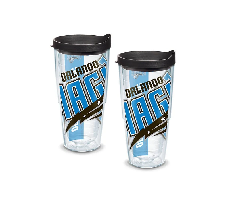 Orlando Magic Colossal 24 oz. Tervis Tumbler with Lid - (Set of 2)