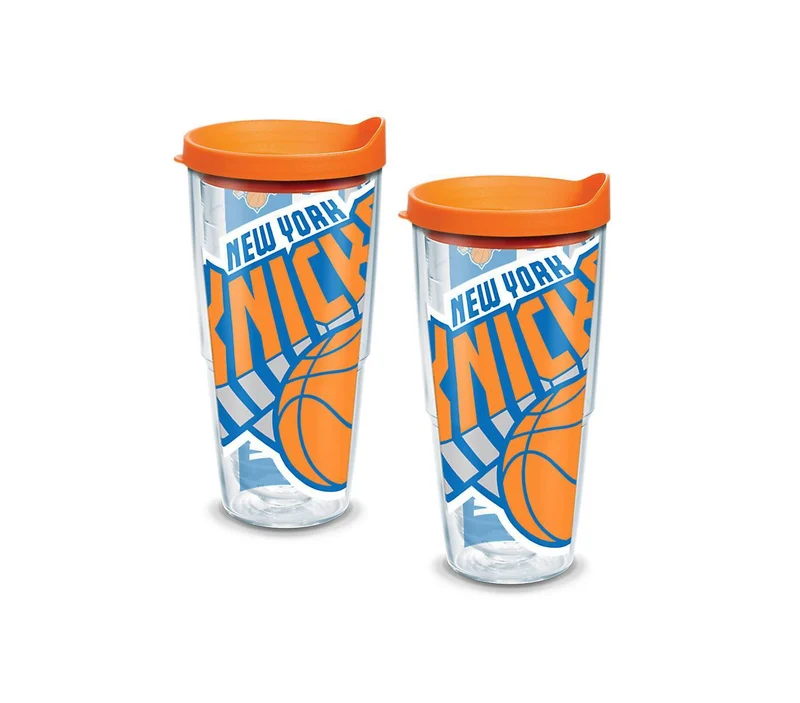New York Knicks Colossal 24 oz. Tervis Tumbler with Lid - (Set of 2)