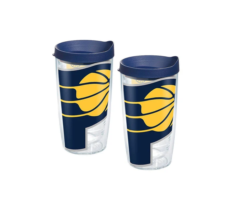 Indiana Pacers Colossal 16 oz. Tervis Tumbler with Lid - (Set of 2)