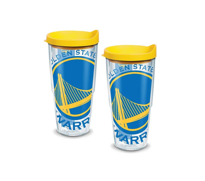 Golden State Warriors Colossal 24 oz. Tervis Tumbler with Lid - (Set of 2)