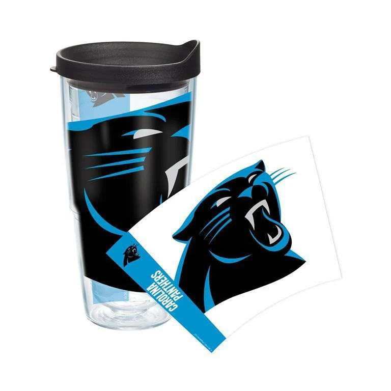 Carolina Panthers Colossal 24 oz. Tervis Tumbler with Lid - (Set of 2)
