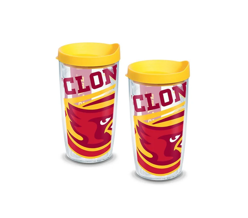 Iowa State University Colossal 16 oz. Tervis Tumbler with Lid - (Set of 2)