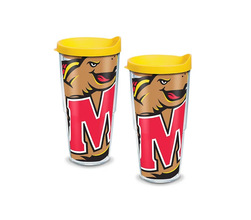 University of Maryland Colossal 24 oz. Tervis Tumbler with Lid - (Set of 2)