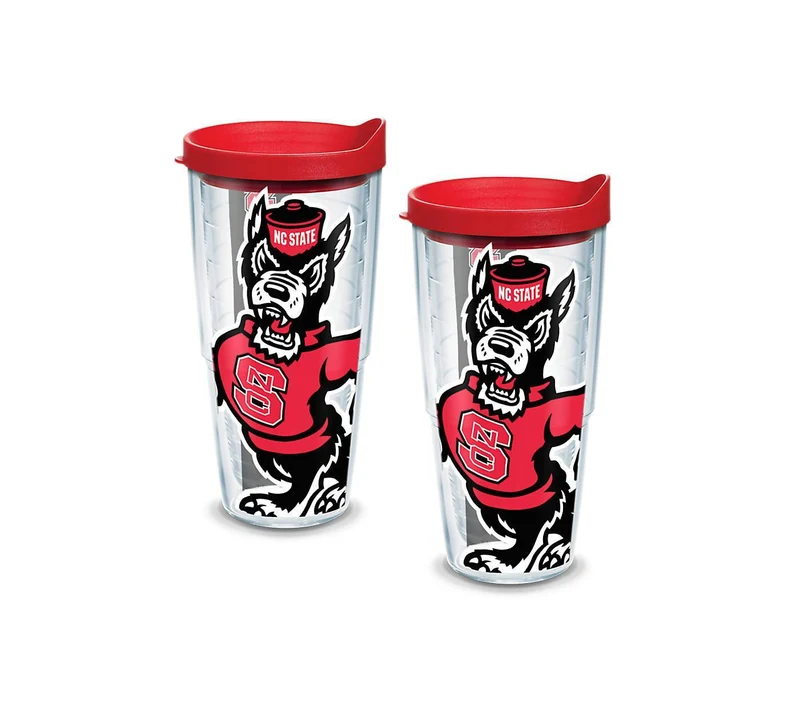 North Carolina State University Colossal 24 oz. Tervis Tumbler with Lid - (Set of 2)