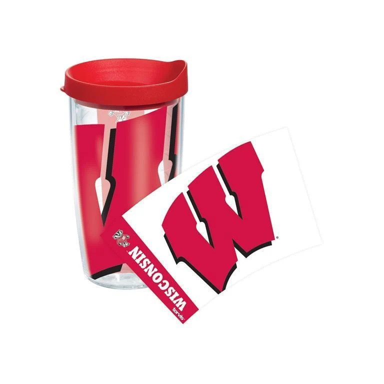University of Wisconsin Colossal 16 oz. Tervis Tumbler with Lid - (Set of 2)